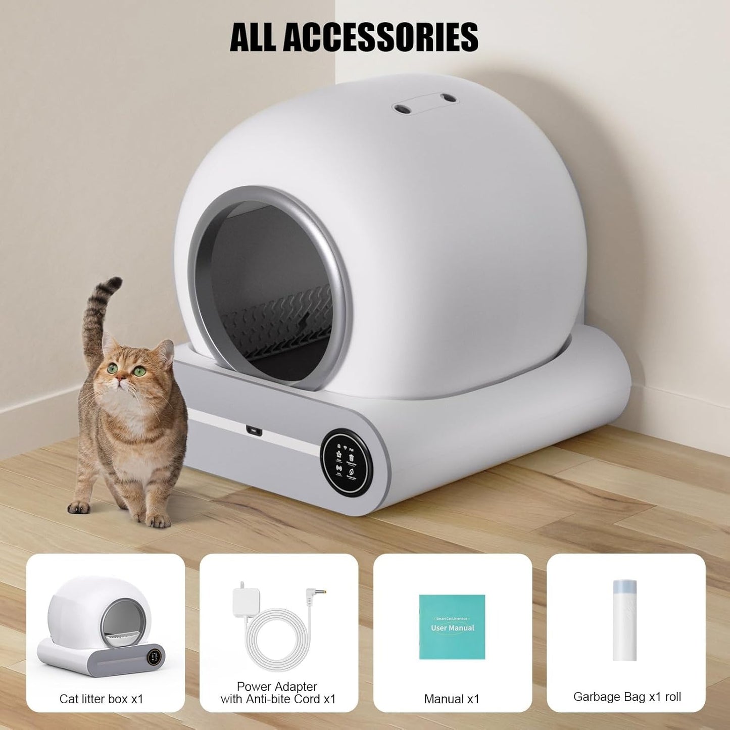 ARENERO INTELIGENTE PARA GATOS