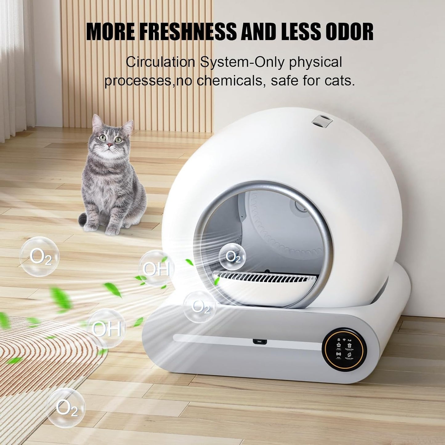 ARENERO INTELIGENTE PARA GATOS