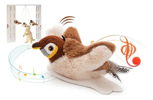 PAJARO VOLADOR RECARGABLE PARA GATOS