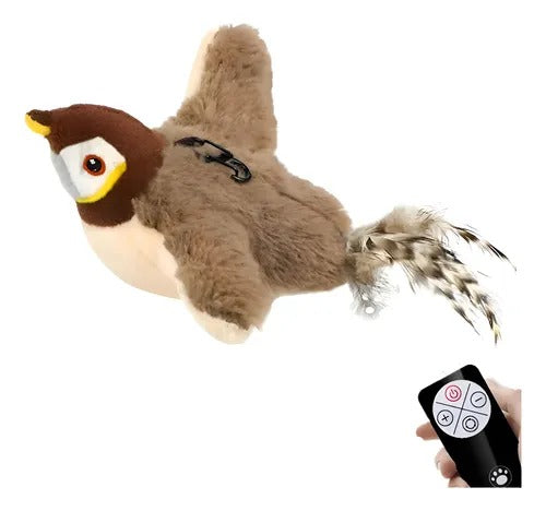 PAJARO VOLADOR RECARGABLE PARA GATOS